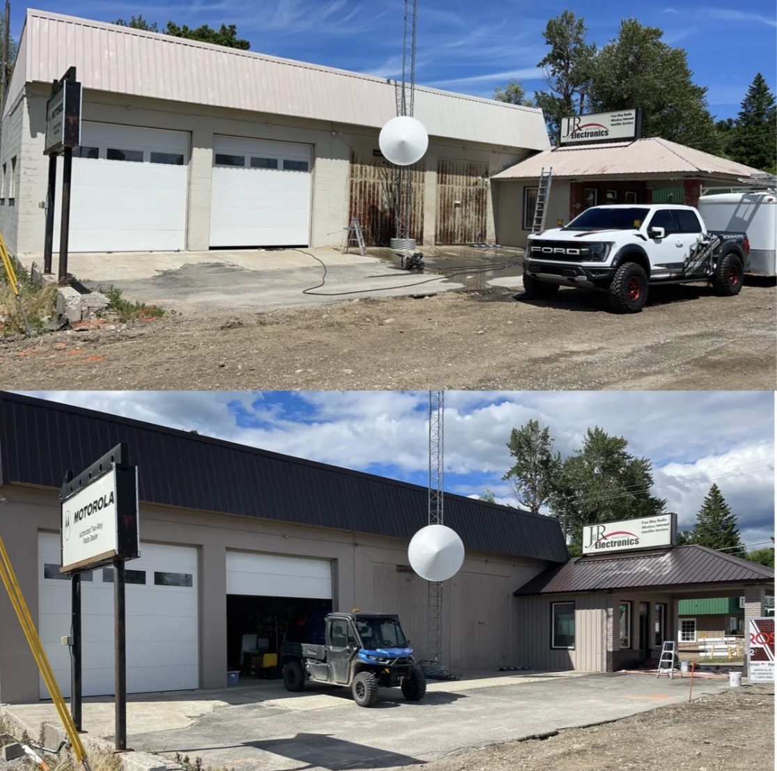 Electronics Shop — Commercial Repaint