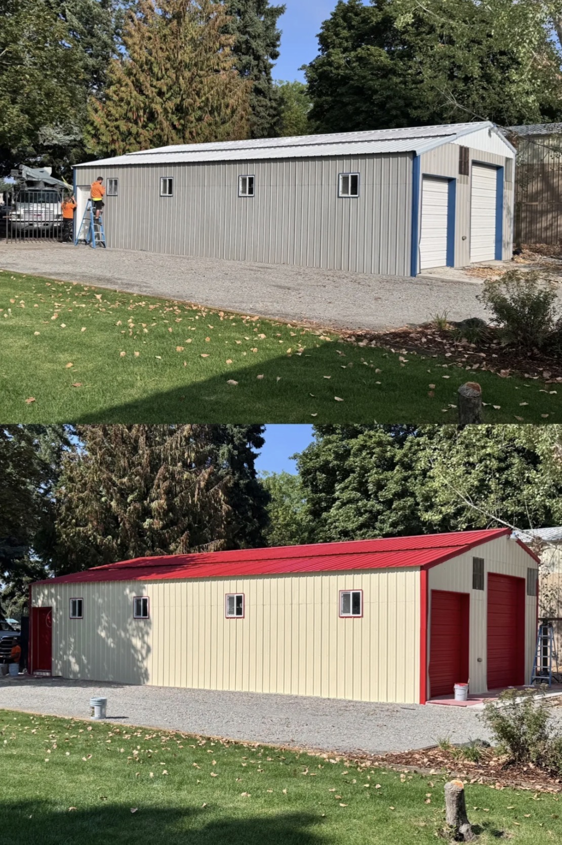 Shop Building — Red Roof Transformation